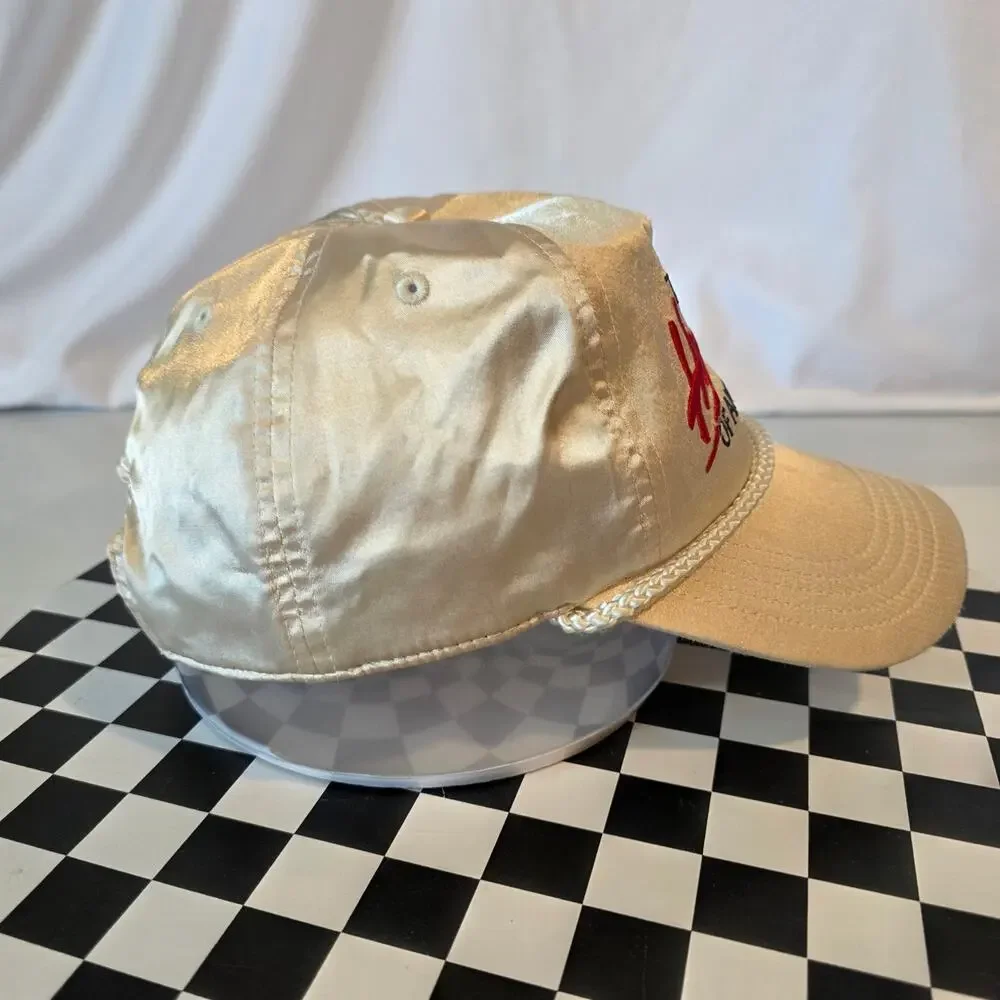 Chevrolet Heartbeat of America Satin Rope Snapback Hat Cream GM